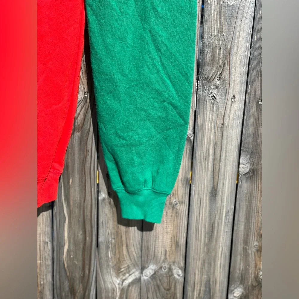 Justice Girls Grinch Colorblocked Joggers